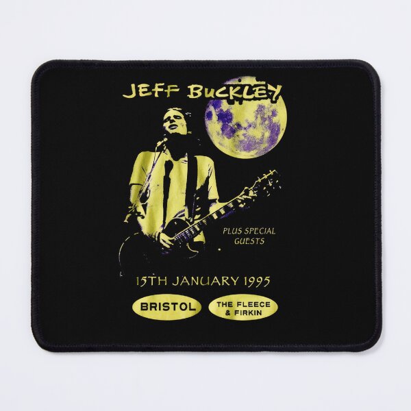 Item preview, Jeff Buckley Live In Bristol 1995 Yellow Poster designed and sold by Kkkkkkkk777.