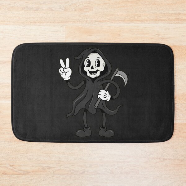 Item preview, Vintage Rubber Hose Grim Reaper Peace Sign designed and sold by DripCultureLab.