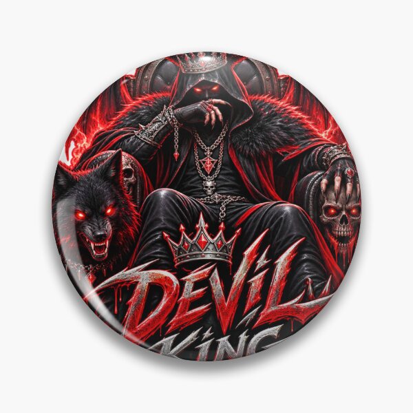 Item preview, Devil King Dark Gothic Demon Sticker designed and sold by 7526820081.