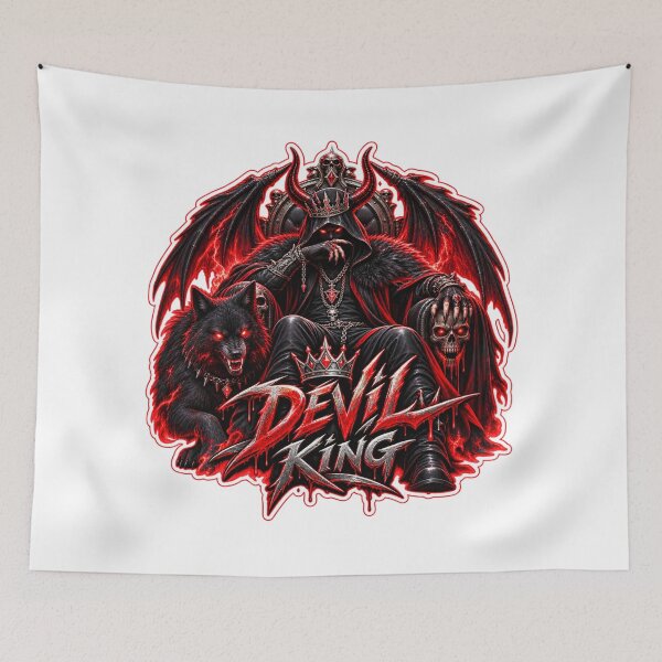 Item preview, Devil King Dark Gothic Demon Sticker designed and sold by 7526820081.