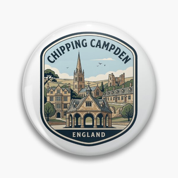 Item preview, Chipping Campden England Vintage Travel Badge designed and sold by k3rstman1.