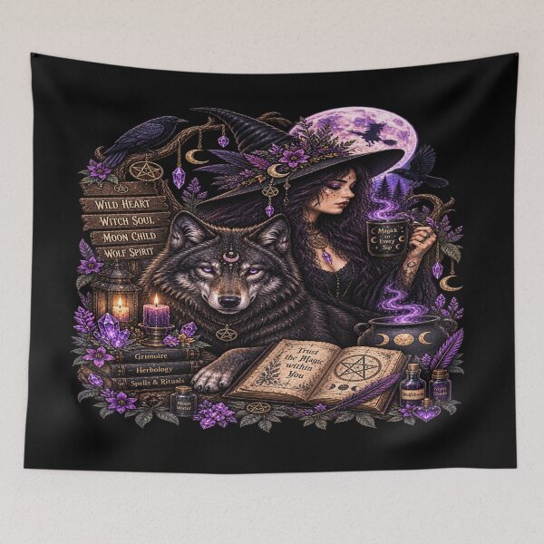 Item preview, Wild Heart, Witch Soul designed and sold by LosthopeCreations.