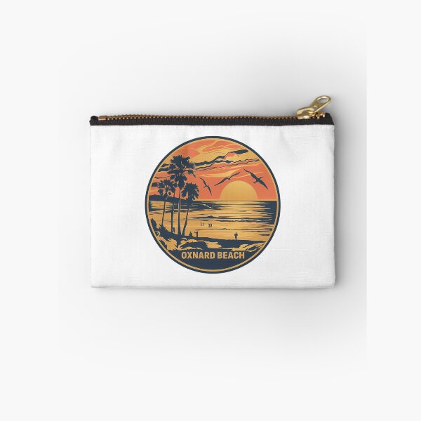 Item preview, Retro Oxnard Beach Sunset Illustration designed and sold by TeeBTees.