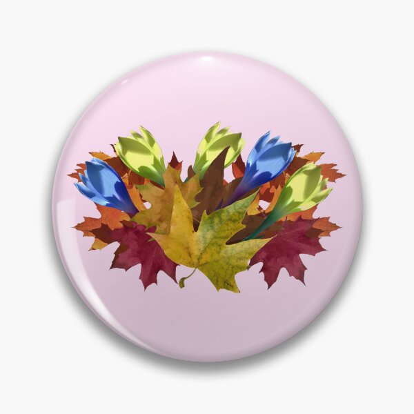 Item preview, Autumn bouquet with colorful leaves and flowers designed and sold by mariya-ivanova.