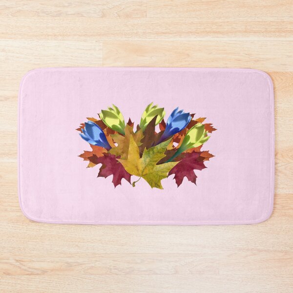 Item preview, Autumn bouquet with colorful leaves and flowers designed and sold by mariya-ivanova.
