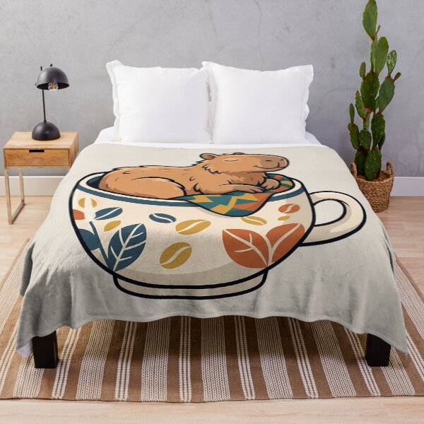 Item preview, Chill Capybara In A Coffee Mug Zen Meme designed and sold by DripCultureLab.