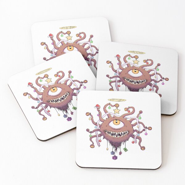 Item preview, Beholder Christmas Tree Monster - Dungeons And Dragons Classic T-Shirt designed and sold by Madrigalleryp.