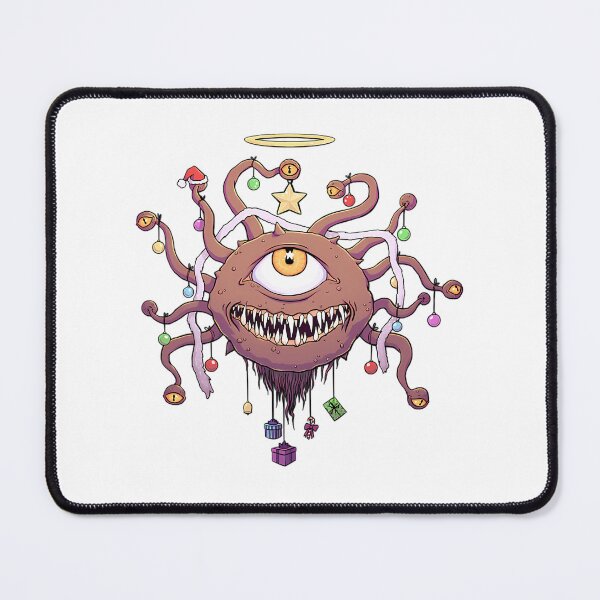 Item preview, Beholder Christmas Tree Monster - Dungeons And Dragons Classic T-Shirt designed and sold by Madrigalleryp.