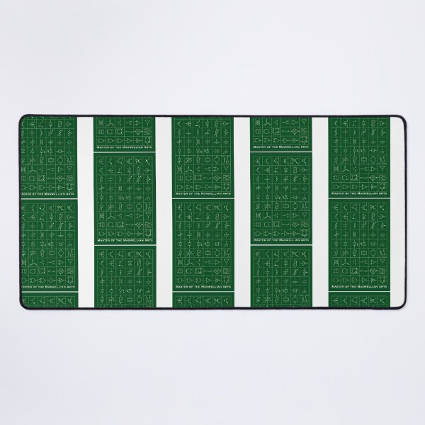 Item preview, Master Of The Maxwellian Arts White On Green designed and sold by THEJOHNJADS.