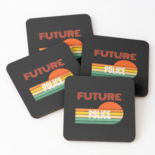 Item preview, Future Police Retro Sunset Graphic designed and sold by mppjtungo.