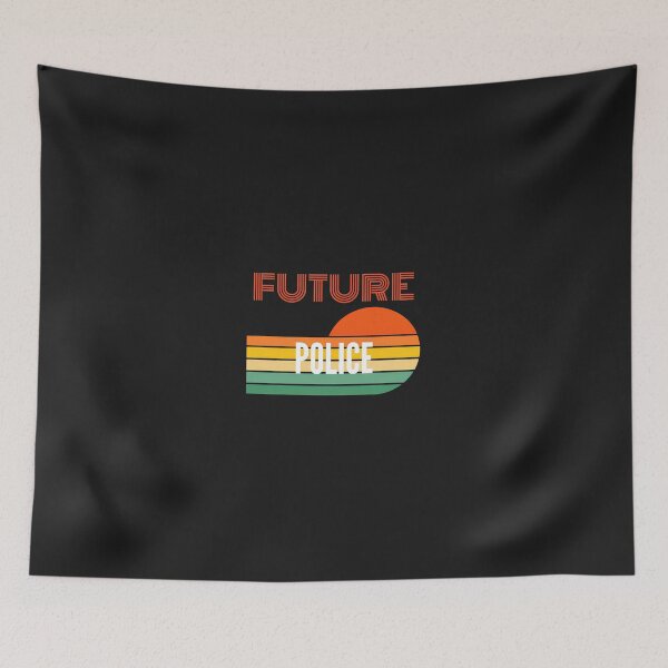 Item preview, Future Police Retro Sunset Graphic designed and sold by mppjtungo.