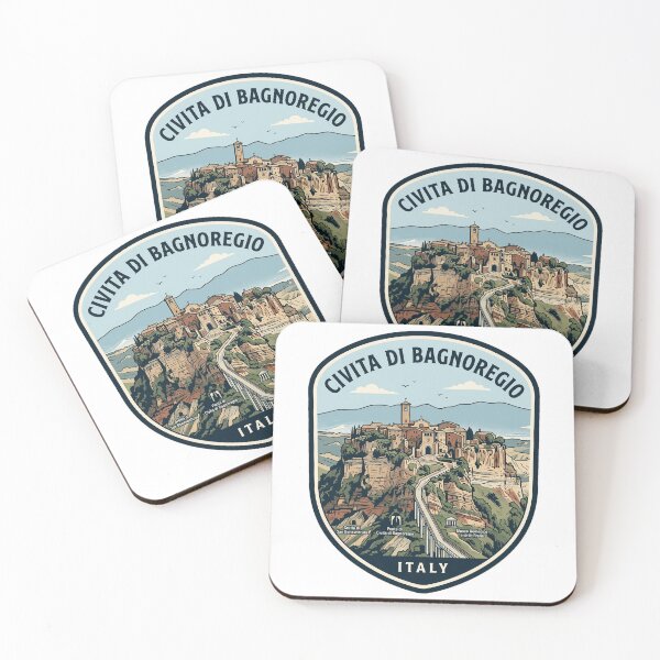 Item preview, Civita di Bagnoregio Italy Vintage Travel Badge designed and sold by k3rstman1.