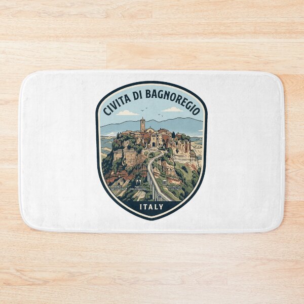 Item preview, Civita di Bagnoregio Italy Vintage Travel Badge designed and sold by k3rstman1.
