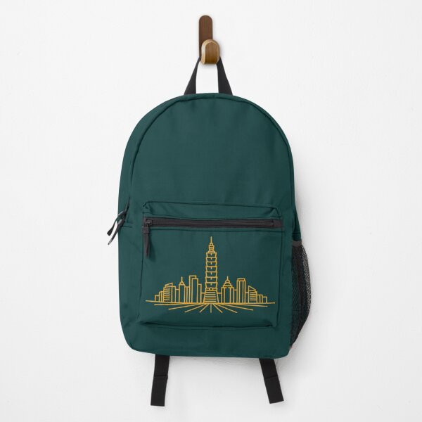 Item preview, Taipei Skyline Line Art – Minimalist Taiwan Cityscape designed and sold by KungPowUnicorn.