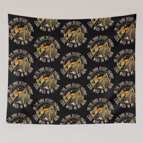 Item preview, On A Dark Desert Highway Cool Wind In My Hair Vintage designed and sold by WeAreUSAs.