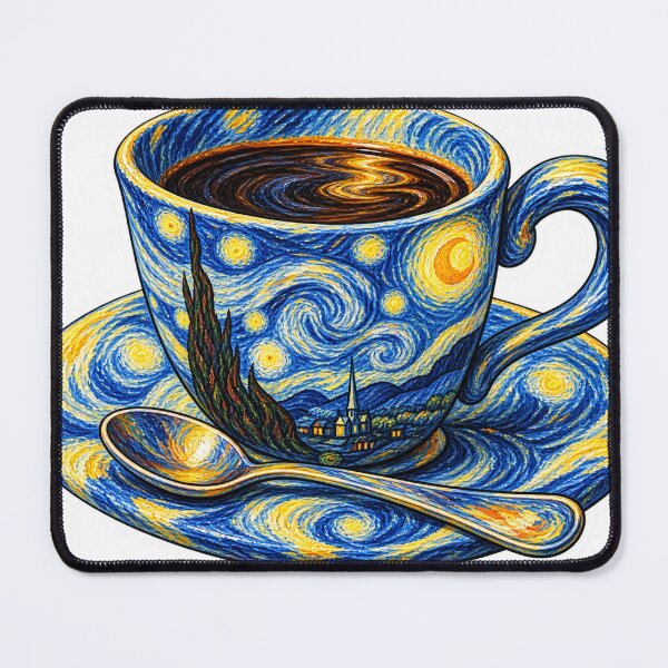 Item preview, Starry Night Coffee Cup – Van Gogh Inspired designed and sold by ChicClicker.
