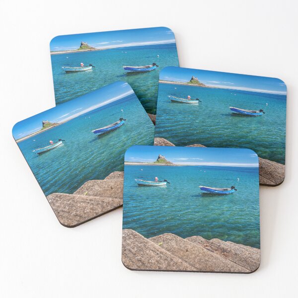 Item preview, Lindisfarne Castle from Holy Island Harbour Steps designed and sold by Alisonchambers2.