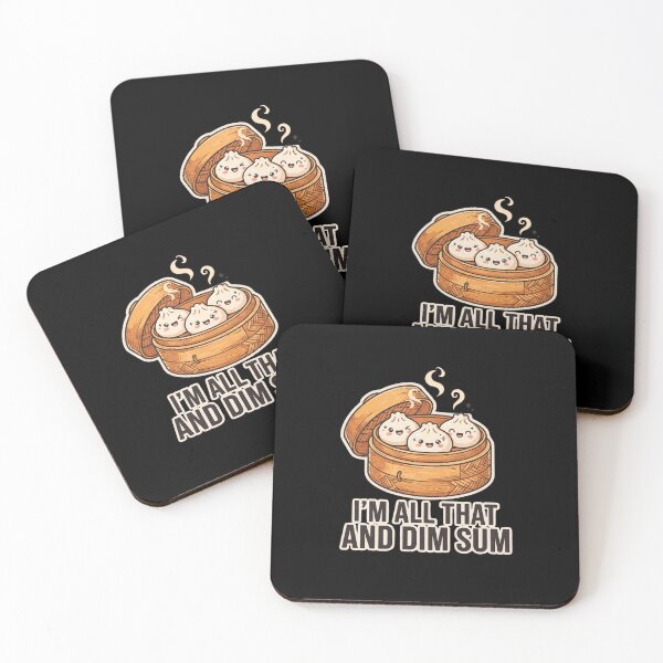 Item preview, All That and Dim Sum Kawaii Food Pun designed and sold by dudelinart.
