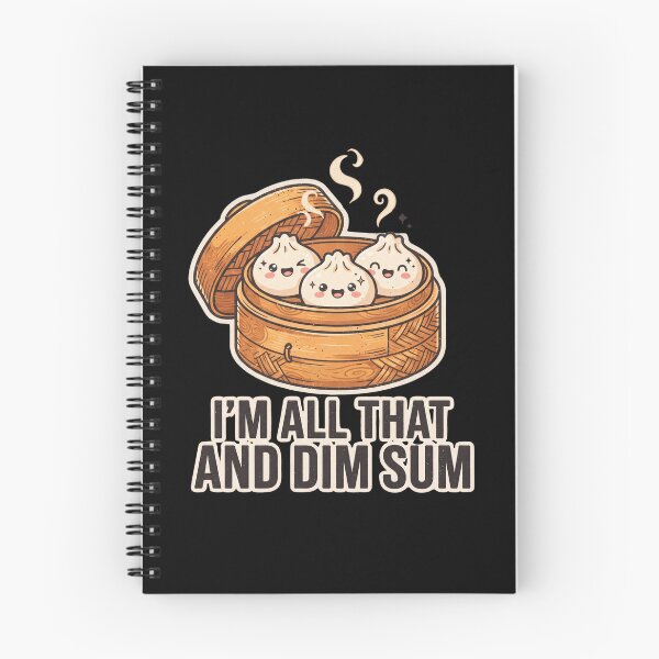 Item preview, All That and Dim Sum Kawaii Food Pun designed and sold by dudelinart.