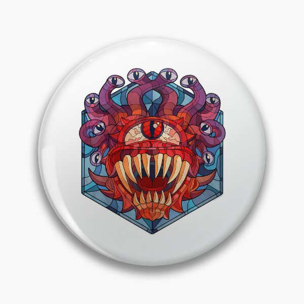Item preview, Dungeons  Dragons Beholder Stained Glass designed and sold by Madrigalleryp.