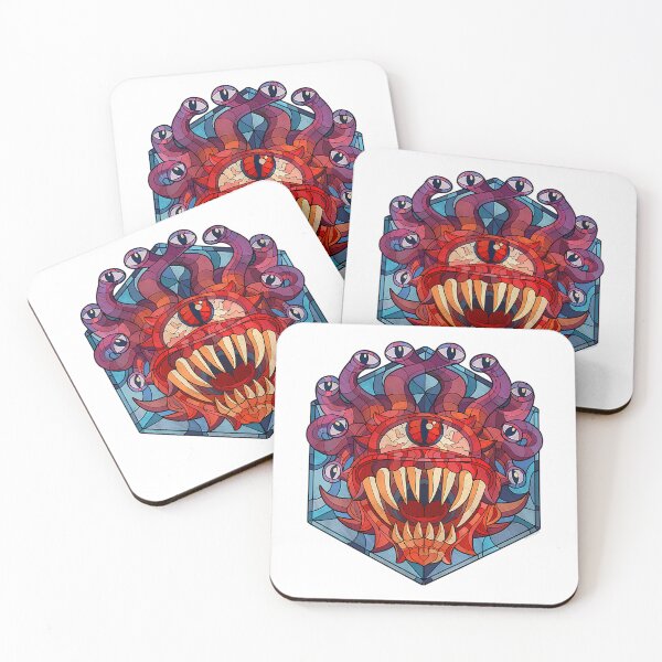 Item preview, Dungeons  Dragons Beholder Stained Glass designed and sold by Madrigalleryp.