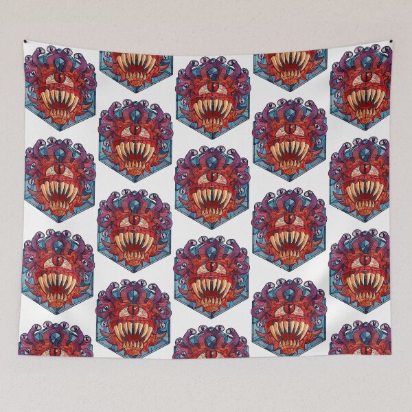 Item preview, Dungeons  Dragons Beholder Stained Glass designed and sold by Madrigalleryp.