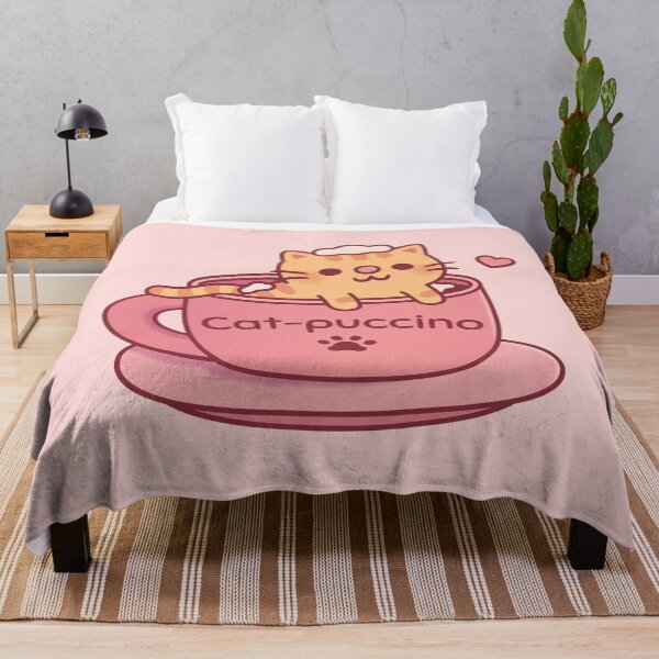 Item preview, Cat-puccino Cute Tabby Cat In Coffee Cup designed and sold by rustydoodle.
