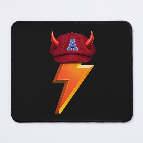 Item preview, ACDC Angus Young Red Flat Cap designed and sold by Priamant.