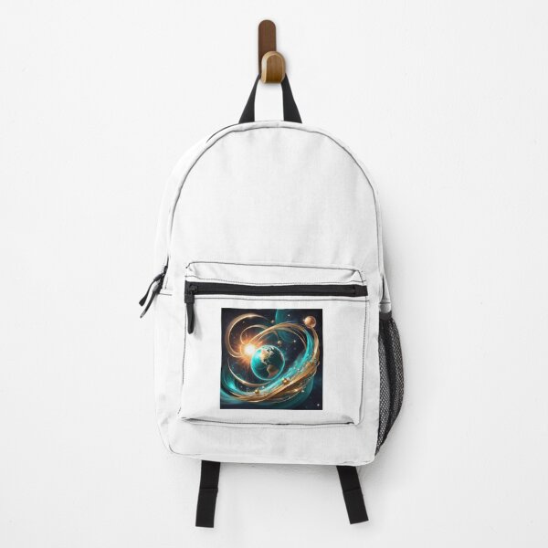 Item preview, Teal Earth And Solar Winds With Twisted Metal Reaching The Sun designed and sold by WeAreUSAs.