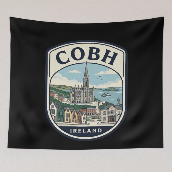 Item preview, Cobh Ireland Vintage Travel Badge designed and sold by k3rstman1.