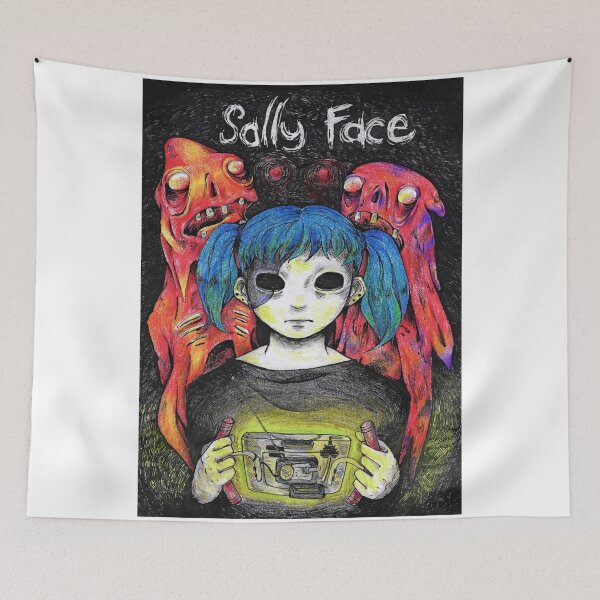 Item preview, Sally Face Aesthetic Poster designed and sold by agusgustiwa.