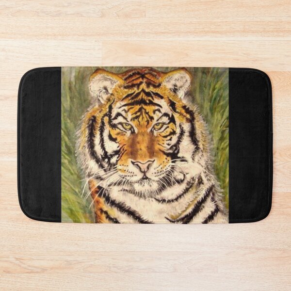 Item preview, Tiger's Dare Stare (Original Art) designed and sold by Tripp Art Studio.