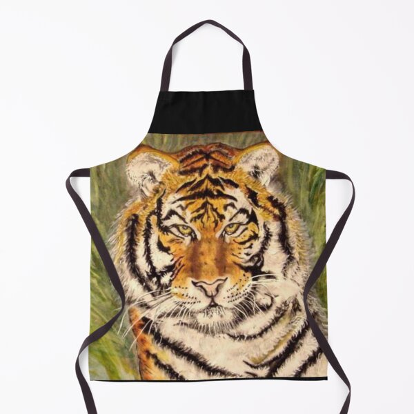 Item preview, Tiger's Dare Stare (Original Art) designed and sold by Tripp Art Studio.