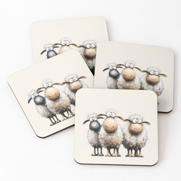 Item preview, Gorgeous Sheep ' The Sheepies’ BY SHiRLeY MacARTHuR designed and sold by Shirley MacArthur Art.
