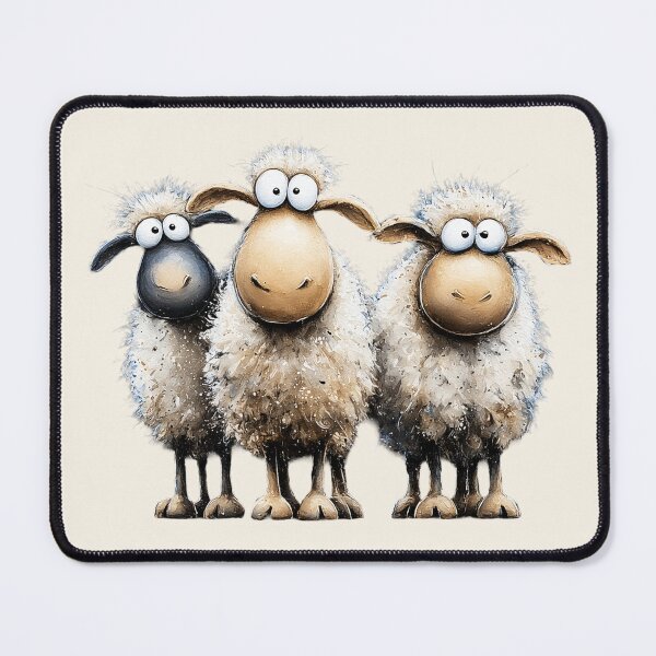 Item preview, Gorgeous Sheep ' The Sheepies’ BY SHiRLeY MacARTHuR designed and sold by Shirley MacArthur Art.