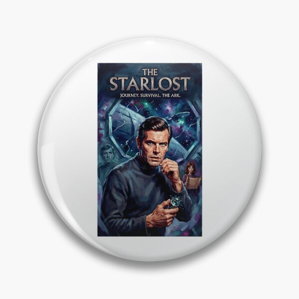 Item preview, The Starlost Retro Sci-Fi Series Ark Ship Space Survival Tribute Art Poster designed and sold by TheErrant.