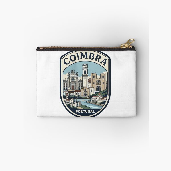 Item preview, Coimbra Portugal Vintage Travel Badge Illustration designed and sold by k3rstman1.