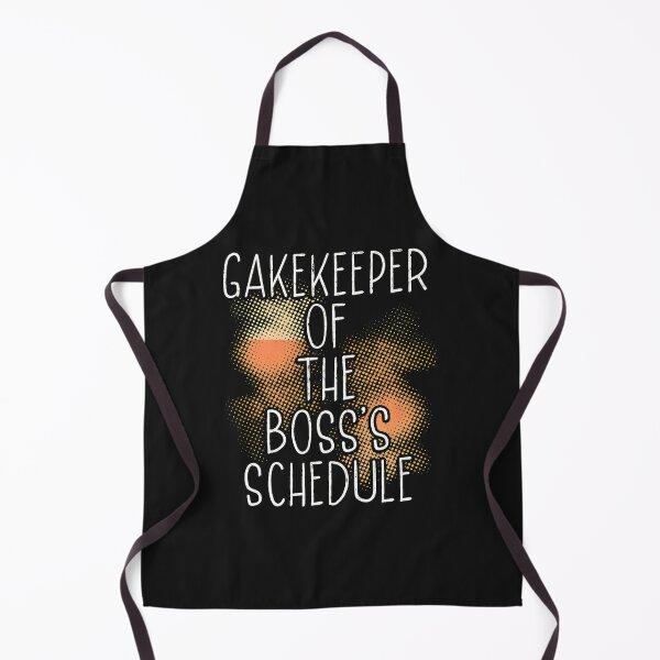 Item preview, Gatekeeper of the Boss's Schedule Funny Quote designed and sold by hgmbkptkw.
