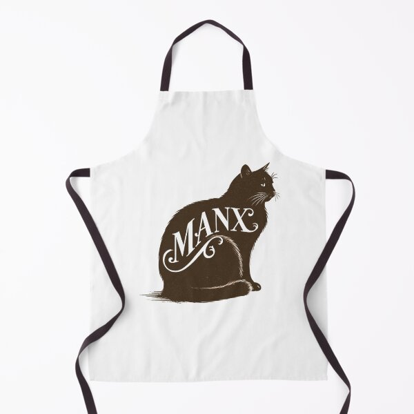 Item preview, Manx Cat Word Art | Typography Cat Silhouette Design designed and sold by AyfuDesigns.