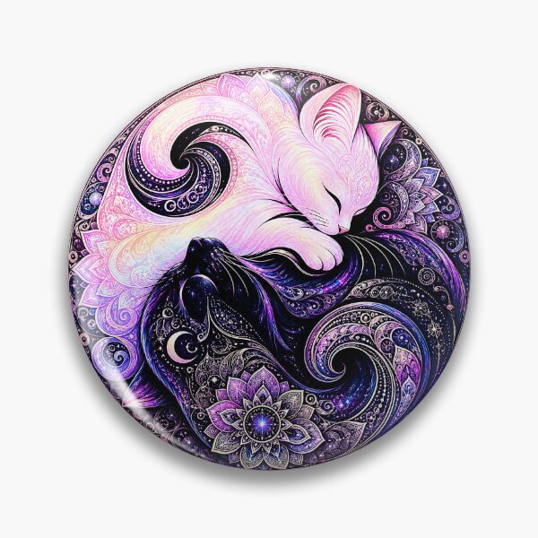 Item preview, ⚖️ PURRFECTLY BALANCED COLLECTION ⚖️ - - MANDALA CATS  v1 designed and sold by WheelieGdArt.