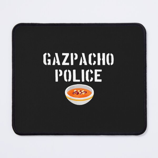 Item preview, Gazpacho Police Funny Spanish Food Lover Design designed and sold by mppjtungo.