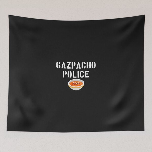 Item preview, Gazpacho Police Funny Spanish Food Lover Design designed and sold by mppjtungo.