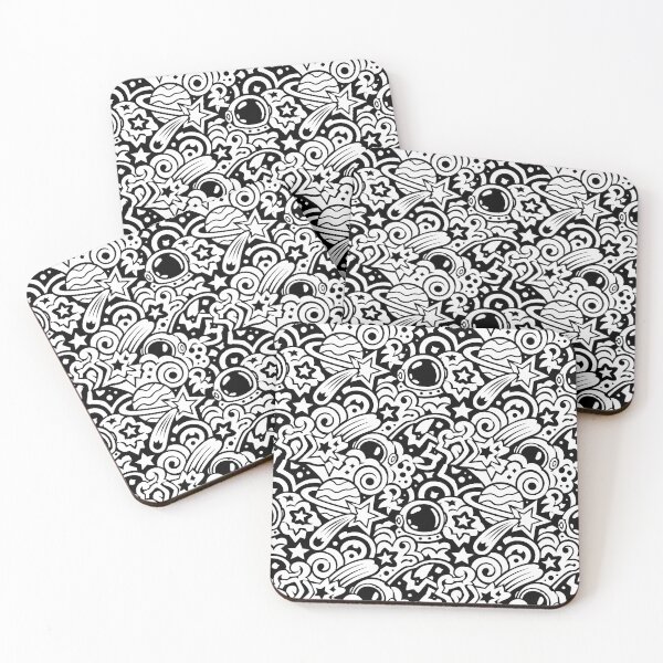 Item preview, Monochrome Stardust (Minimalist Pop-Art) designed and sold by Thai Vibe Studio.