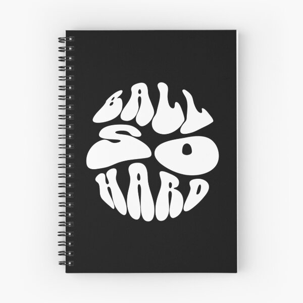 Item preview, Ball So Hard Text Monochrome Black designed and sold by Garmaramas.