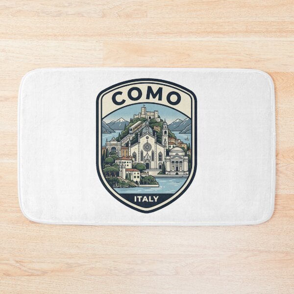 Item preview, Como Italy Vintage Travel Badge designed and sold by k3rstman1.
