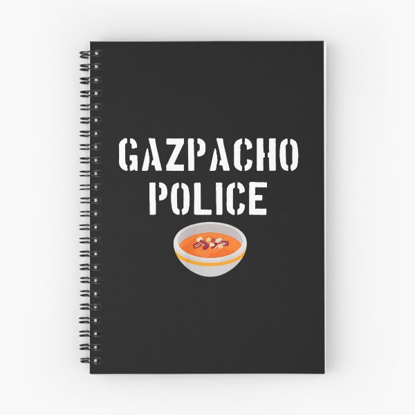 Item preview, Gazpacho Police Funny Spanish Food Lover Design designed and sold by hgmbkptkw.
