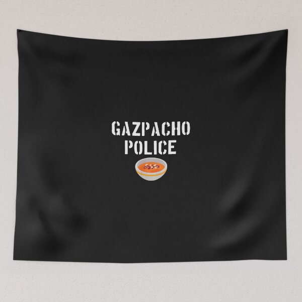 Item preview, Gazpacho Police Funny Spanish Food Lover Design designed and sold by hgmbkptkw.