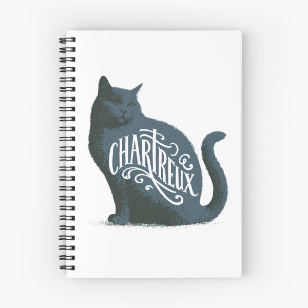 Item preview, Chartreux Cat Word Art | Typography Cat Silhouette Design designed and sold by AyfuDesigns.