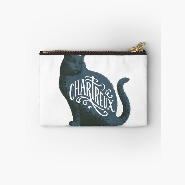 Item preview, Chartreux Cat Word Art | Typography Cat Silhouette Design designed and sold by AyfuDesigns.