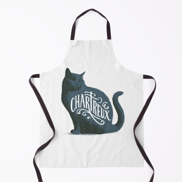 Item preview, Chartreux Cat Word Art | Typography Cat Silhouette Design designed and sold by AyfuDesigns.